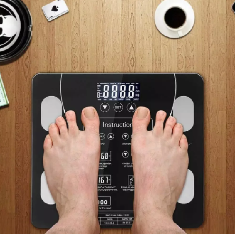 Comprar Bascula Digital Bluetooth en Electroshopy - Ángulo 2